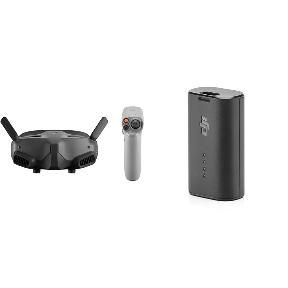 DJI Goggles 2 Motion Combo-Immersive Multifunktions-Bewegungssteuerung,  leichte und handliche FPV Goggles, Micro-OLED Displays, DJI O3+  Videobertragung und niedrige Latenz & Goggles 2 Akku: Amazon.de:  Elektronik & Foto