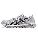 ASICS Gel-Quantum 360 Knit 2 Womens Running Trainers 1022A114 Sneakers Shoes (UK 3.5 US 5.5 EU 36, Silver Dark Grey 020)