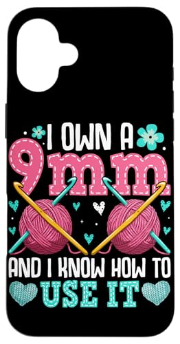 I Own A 9mm And I Know How To It �X�}�z�P�[�X iPhone 16 Plus �p