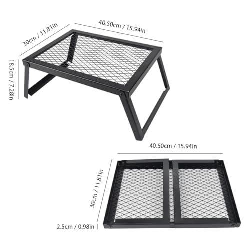 Table de barbecue en plein air pliable pour poser vos grils chauds