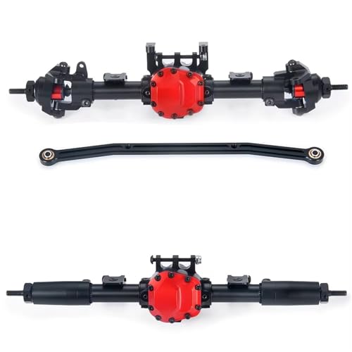 Essieux droits RC rigides pour Axial SCX10 II upgrade de crawler 1:10