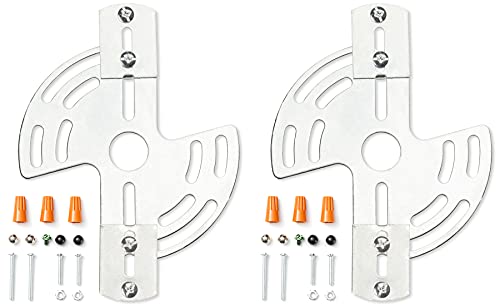 Qc Lighting Adjustable Crossbar With Screws And Nuts, Multifunctional Ceiling Light Bracket Light Fixture Crossbar Plate For Mount Wall Light, Close To Ceiling Light, Chandelier #TOP14