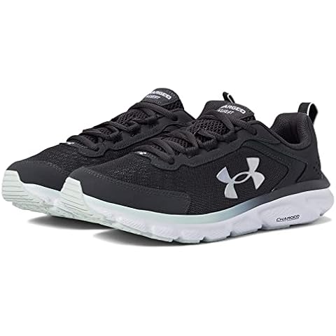 Zapatillas de running Under Armour Charged Assert 9 Jet Gray/White/Illusion Green Cover