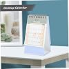 Desk Calendar Minimalist Desktop Calendar for Office and Home Use Daily Month Planner Aesthetic Design Yearly Schedule Chic and Portable for Easy Organization