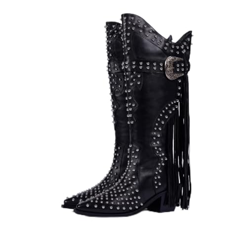 GIOSEPPO BOTAS TACÓN PIEL TACHAS Y FLECOS - ARETHA BY MARÍA ESCOTÉ