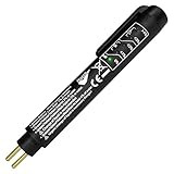 JYIS 1PC Brake Fluid Tester Pen, 5 LED Indicators DOT 3 DOT 4 DOT 5.1 Brake Fluid Tester Pen, Auto Diagnostic Testing Tool, Hydraulic Fluid Moisture Analyzer, Universal Car Diagnostic Testing Tool