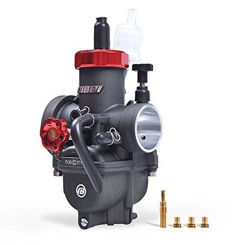 NIBBI RACING PARTS Replacement Orginal High Performance Speed Modified Carburetor PE30MM Main jet Slow jet Fit Motorcycle Scooter Atv Dirt bike 180CC-300CC Honda Yamaha Suzuki Kawasaki CG GY6 Engine