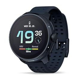 SUUNTO Race GPS Sports Watch, 1.43″ AMOLED Touchscreen w/ Crown Button, 26 Days Battery Life, Training & Sleep Health Tracking, Dual-GNSS, 16GB Global Offline Maps, Lightweight for Running, Midnight