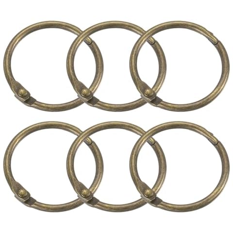 sourcing map Shower Curtain Rings - Carbon Steel Cover