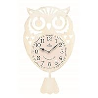 Amazon.co.jp: ケーアイジャパン 壁掛け時計 ふくろう 振り子時計