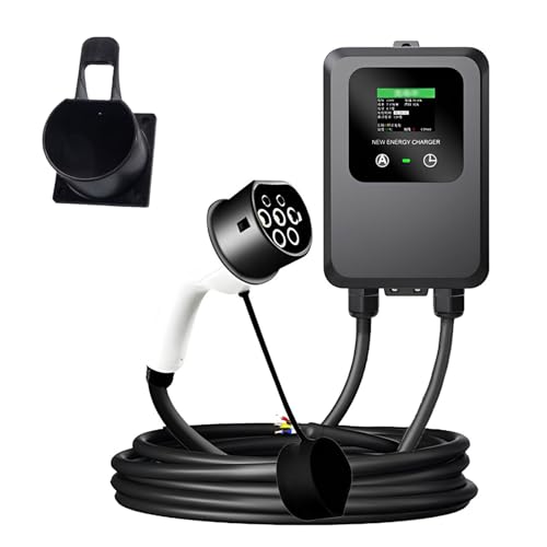 IOIUSKKU Type 2 EV Charger 7KW 32A Electric Vehicle Charging