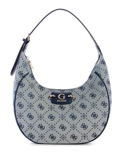 GUESS Neda Hobo Shoulder Bag, Navy Logo
