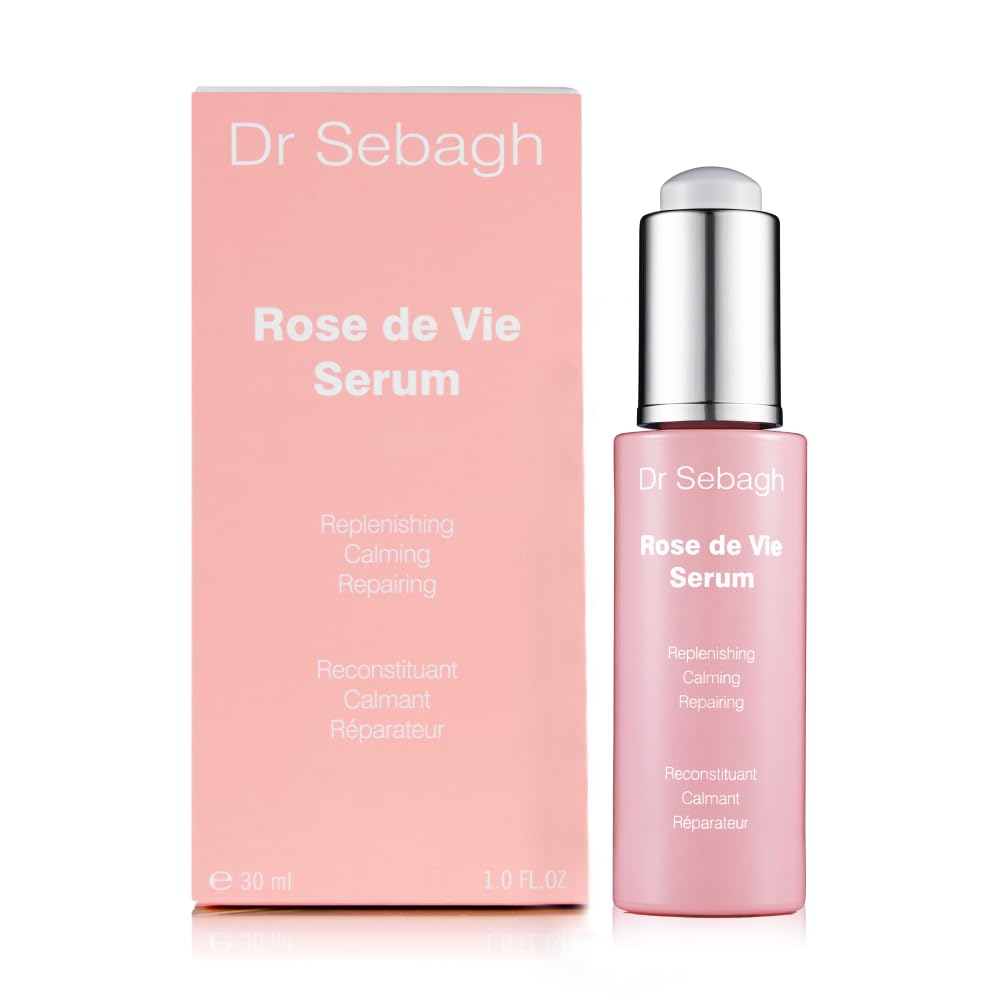Dr Sebagh Rose de Vie Serum (30 ml), Award-Winning Nourishing Anti-Aging Formula, Use with Dry, Mature, or Sensitive Skin