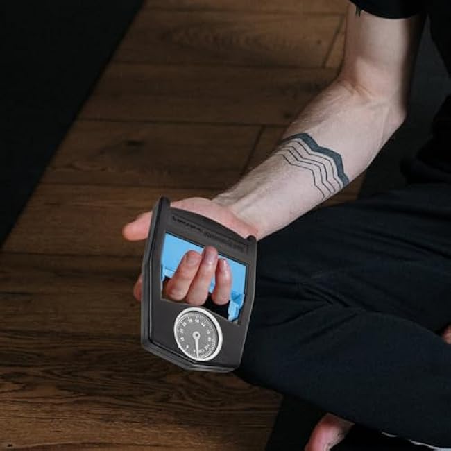 Hand Dynamometer Grip Strength Tester Trainer Finger Exerciser Muscle Training Ergonomic Hand Grip Strengthener Sport Home School Use