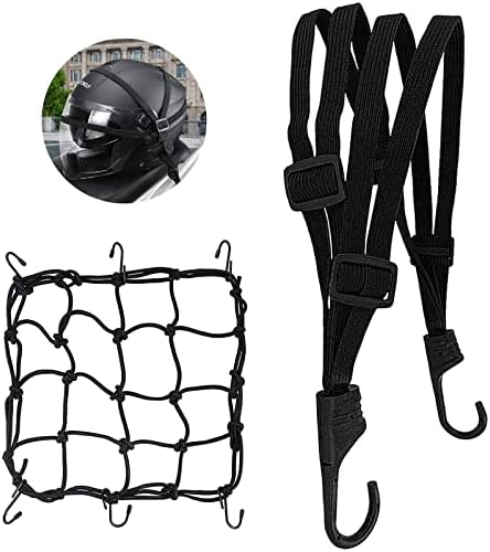 Tendeurs élastiques Brevanza – Lot De 25, 15 Cm, Crochet Métal – Pour Fixation De Bâches, Bagages, Etc.
