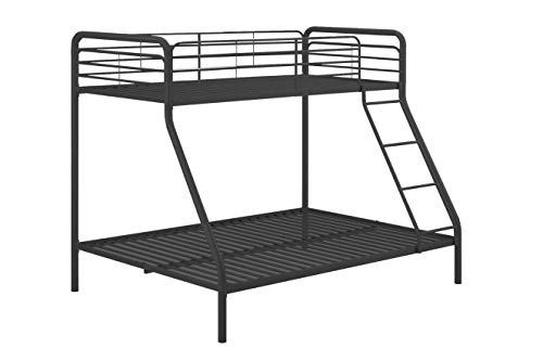 DHP Furniture Bunk Bed Black Single Over Double - Image 3