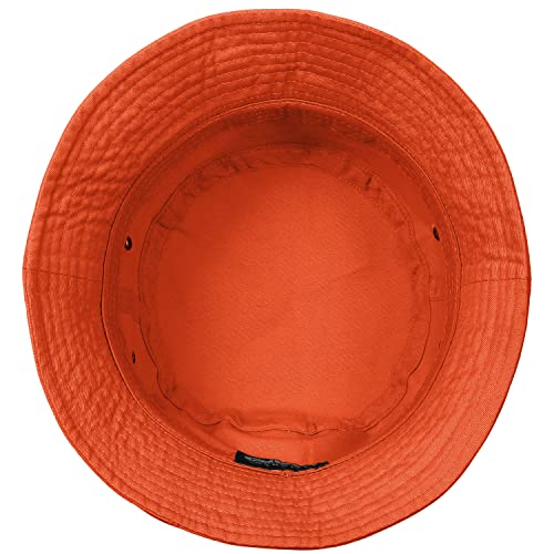Image of Falari Men Women Unisex Cotton Bucket Hat 100% Cotton Packable for Travel Fishing Hunting Summer Camp