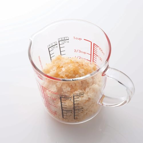 Vaso medidor de vidrio resistente al calor 200 ml miniatura 2