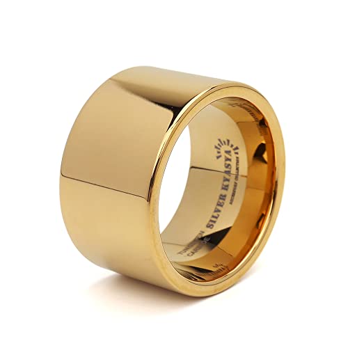 [silver KYASYA]^OXe LO  14mm Y ChO w S[h 18K IP ^bN  Vv ςȂOK pBOX IWii22j