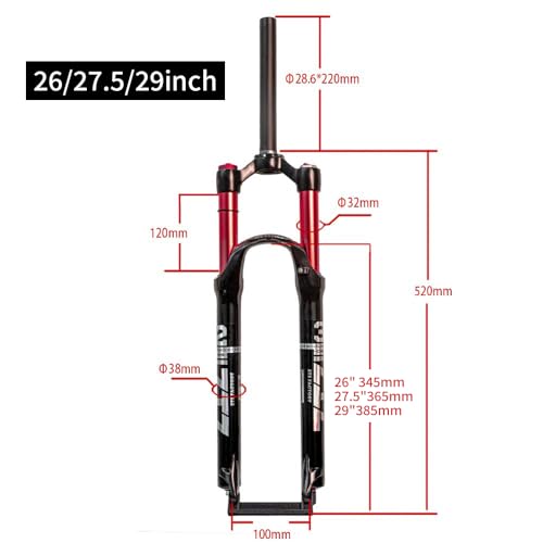 Federgabel 26 Zoll ZTZ für Mountainbikes aus EU Lager