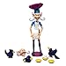 Boss Fight Studio Strawberry Shortcake Deluxe Purple Pie Man Collectible Action Figure – Highly Articulated Fruity Scented Figurine with Accessories, Interchangeable Parts, and Stand – 1:12
