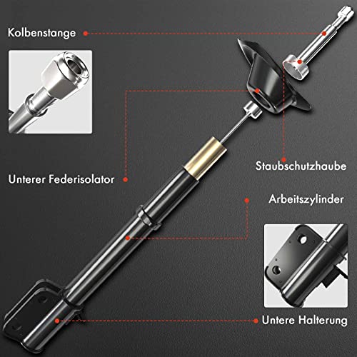 Amortisseur compatible avec 2008 avant gauche droite Frankberg 3338003 - 4