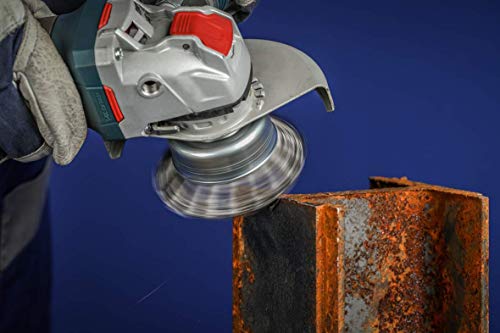 Image of PFERD 43305026 Cup Brush, Diameter 65 mm, Braided 0.50 mm Steel Wire, X-Lock Attachment, for Quick and Comfortable Tool Change