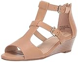 T-Gurt Aerosoles Damen Applause Keilabsatz-Sandale, Nude, 41 EU