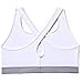 Under Armour Women's Armour Mid Crossback Sports Bra 1X White