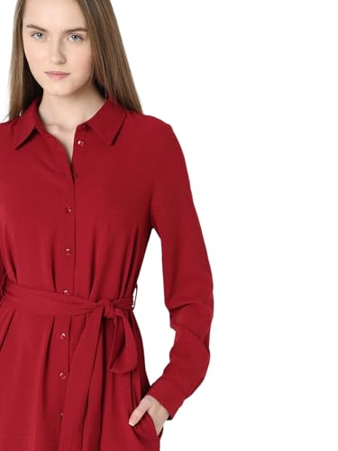 Image of VERO MODA Midi Shirt Dress for Women