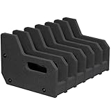 EZshoot Foam Pistol Rack for Gun Safe Shelf Handgun Rack Pistol Stand for Storage Revolver Rack Pistol Holder Gun Cabinet Accessories for Storage