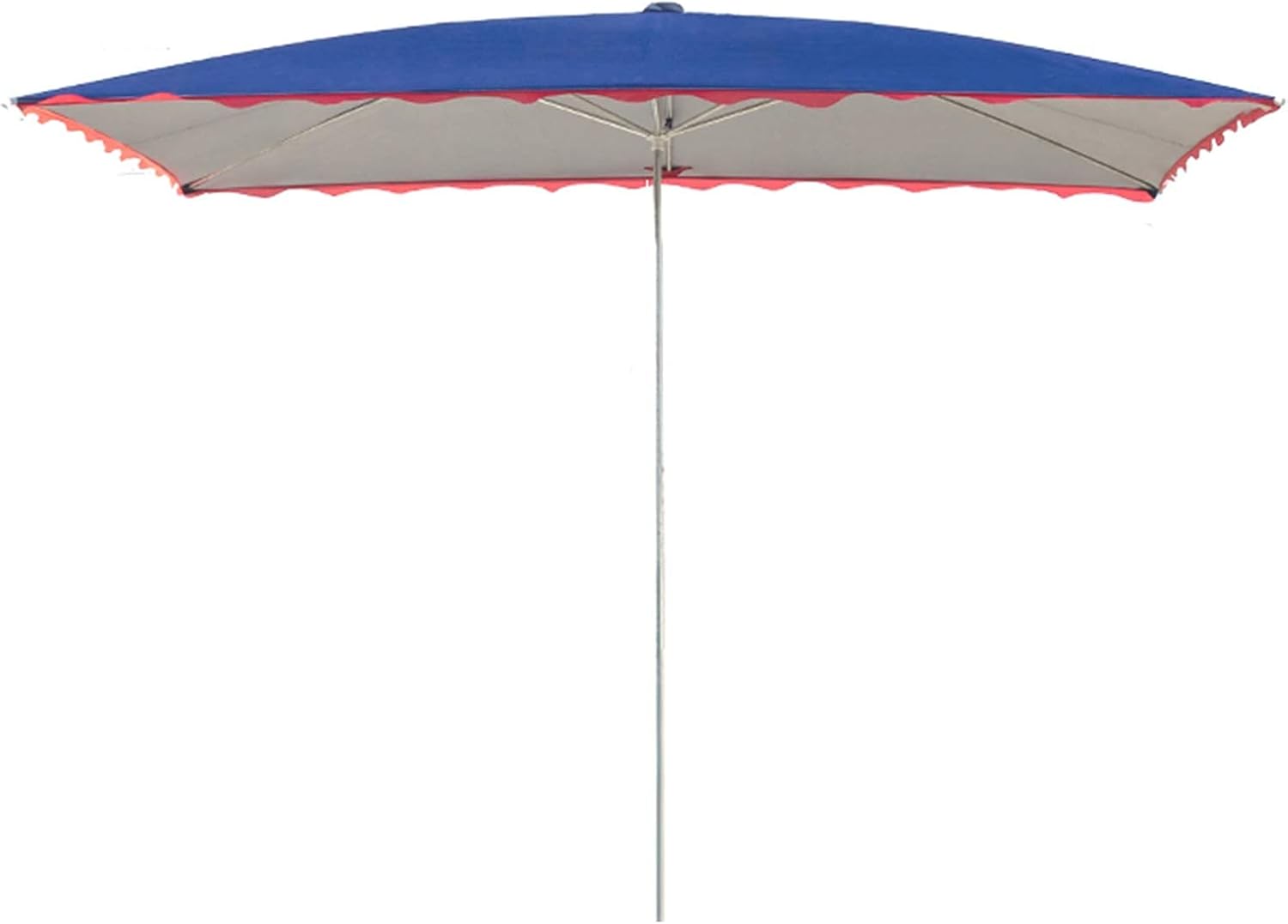 Parasol Umbrella Heavy-Duty Patio Umbrella 10ft, Outdoor Waterproof Market Parasol Umbrellas with Fade-Resistant Canopy, for Garden Deck Pool (Color : Blue)