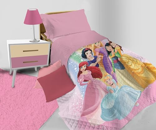 Edredón Primavera Cama Individual hermet Princesas para Dormitorios Infantiles 2