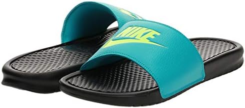 nike benassi slippers for women green