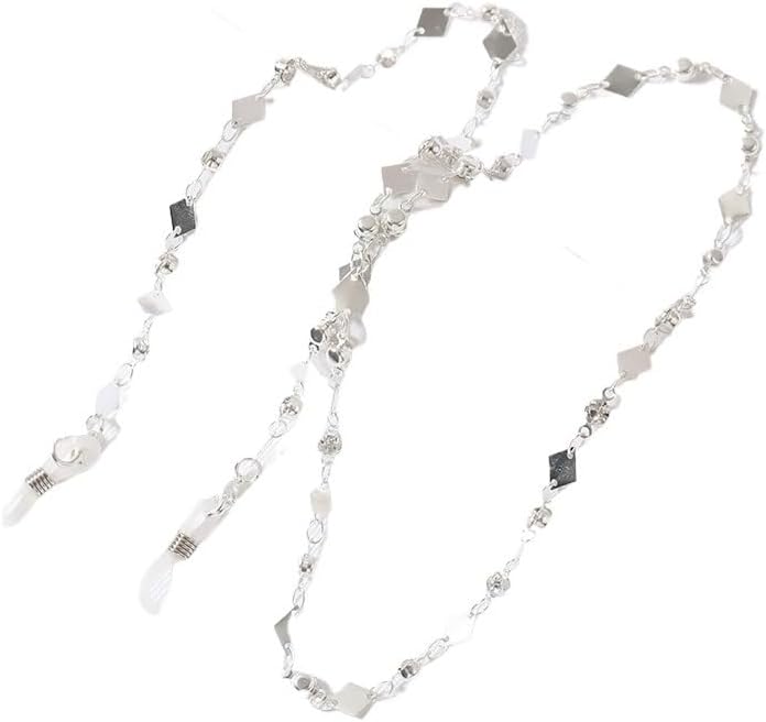 Metal Glasses Rope Retro Beads Eyewear Lanyard Street Versatile Eyeglass Chains Accessories