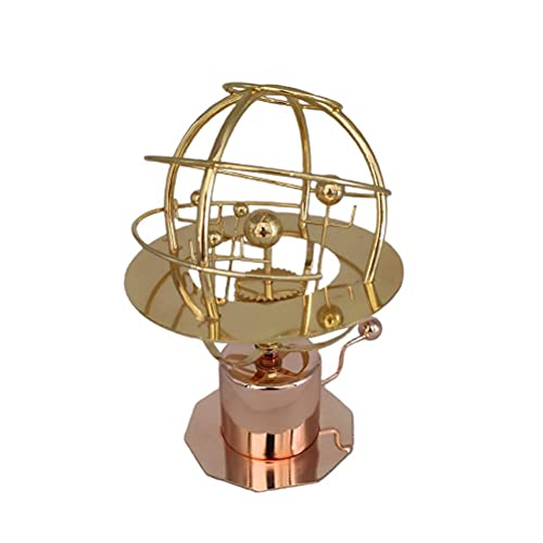 Wination Metall-Planeten-Modell, Sonnensystem-Modell, Retro-Metall-Solarsystem-Ornament, mechanisches DIY-Solarsystem-Kit, großes Orrery Modell des Sonnensystems für Kinder,Heim,Wohnzimmer,Dekoration Cover