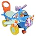 Kiddieland: Activity Plane: Stitch - Disney Light & Sound Foot-to-Floor Vehicle, Interactive Dashboard, Propellers, Push-Pull Handle, Toddlers 12mo+