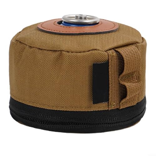 Glewi Funda protectora de poliéster con diseño anticaídas para depósito plano de 230 g, color caqui