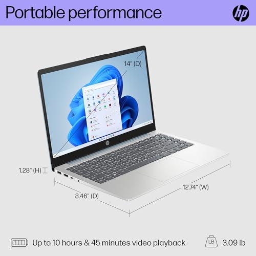 Image of HP Laptop Computer, AMD Processor, 4GB RAM, 512GB Storage for Student Use