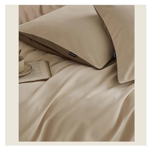 Housse de couette 100% coton lavé 220x240 cm parure de lit haut de gamme - 4