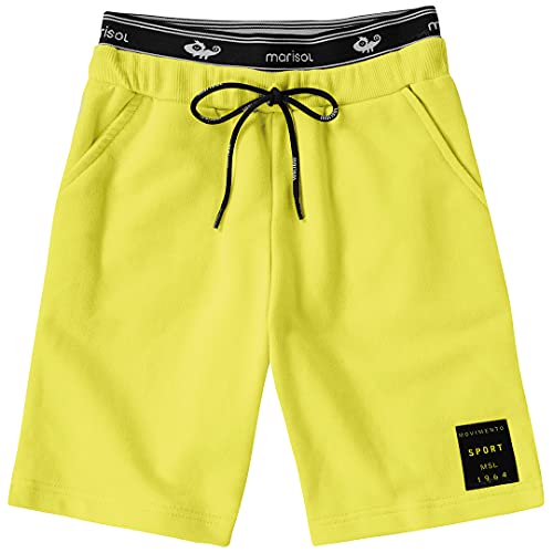 Bermudas em moletom leve, Marisol, meninos, Mescla, 6