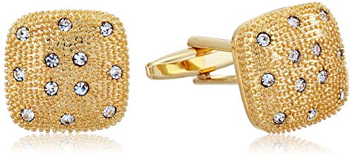 Stacy Adams Men's Cuff Link, Gold, No Size