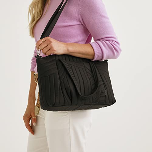 Image of Vera Bradley Women's Cotton Pleated Multi-Strap Shoulder Satchel Purse
