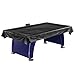 Hathaway Universal Air Hockey Table Cover for Family Game Room, Black – With Universal Fit for 6 to 7.5 Ft Tables, Weighted Corners, Weather-Resistant Polyester, Reinforced Edges
