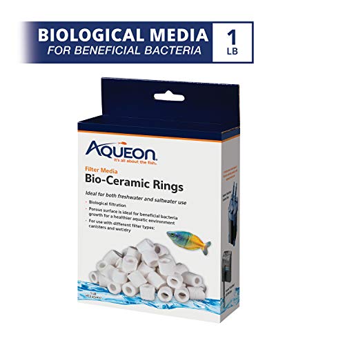 Image of Aqueon Filter Media Bio-Ceramic Rings 1 LB