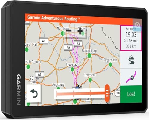 Garmin zūmo XT – wasserdichtes Motorrad-Navi für On-&Offroad mit ultrahellem 5,5“(14 cm)...