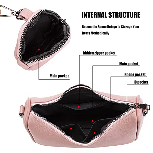 Image of myfriday Women PU Hobo Crossbody Bag, Coin Purse, 2 Straps Shoulder Purse | Anti-scratch PU, center divider, zipper pocket and coin pouch organize cosmetics, wallet and phone for commute or dates