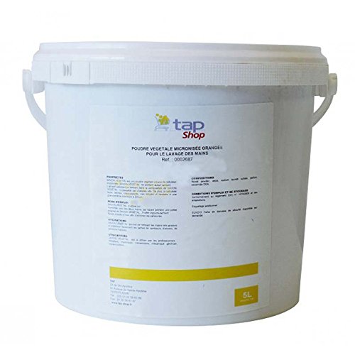 Savon végétal en poudre efficace lessive écologique et nettoyage multi-surfaces 5L