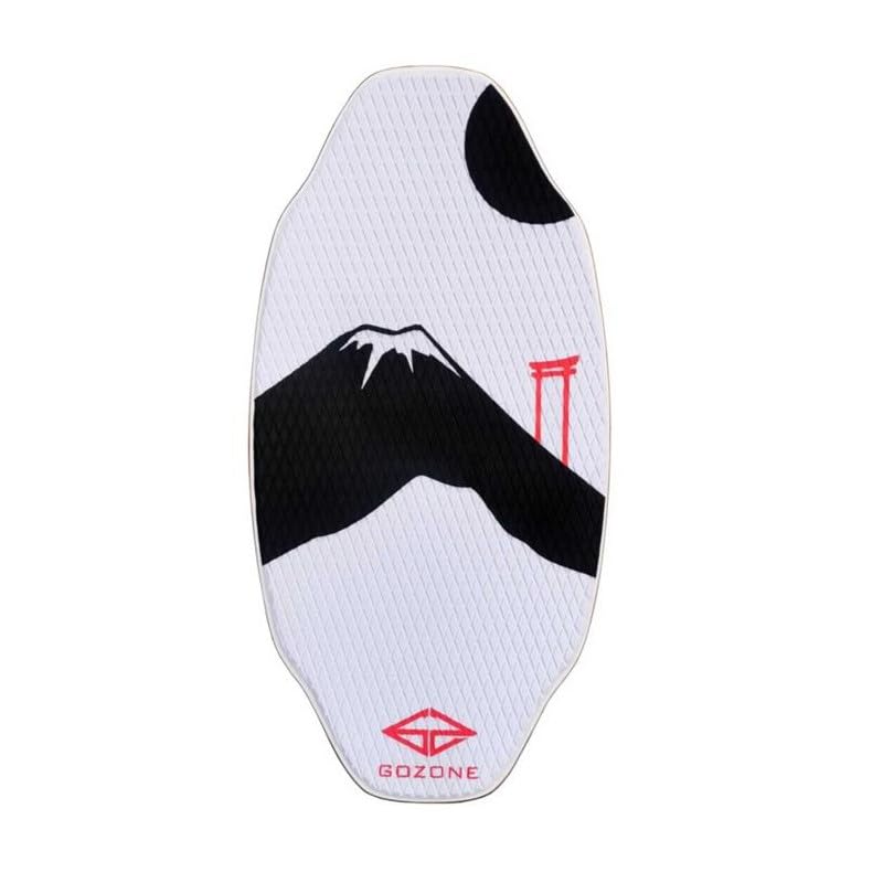 GoZone Hiro Skimboard Negro Blanco HPL EVA