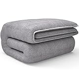 💟【HOCHWERTIGES MATERIAL】Plüsch decke verwendet Mikrofasergewebe aller Schichten für Langlebigkeit und bietet bessere Beständigkeit gegen Ausbleichen und Flecken. Im Vergleich zu Baumwollfasern ist die Mikrofaserdecke nicht leicht zu verformen, sie kann nach wiederholtem Waschen immer noch wiederhergestellt werden.